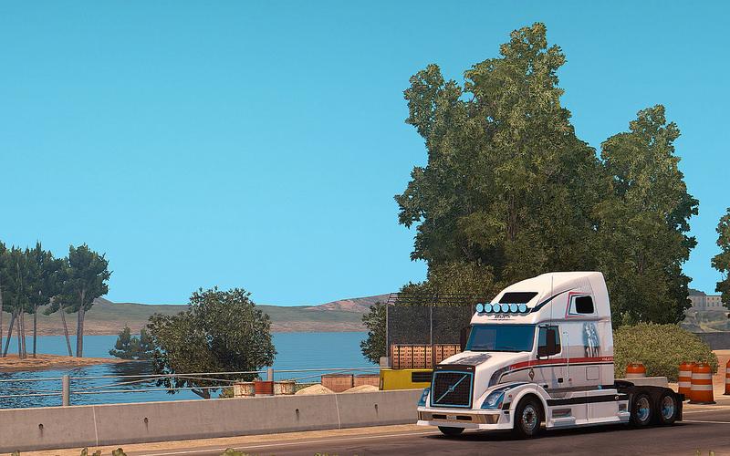 Volvo VNL 670 + Interior v1.23 for ATS