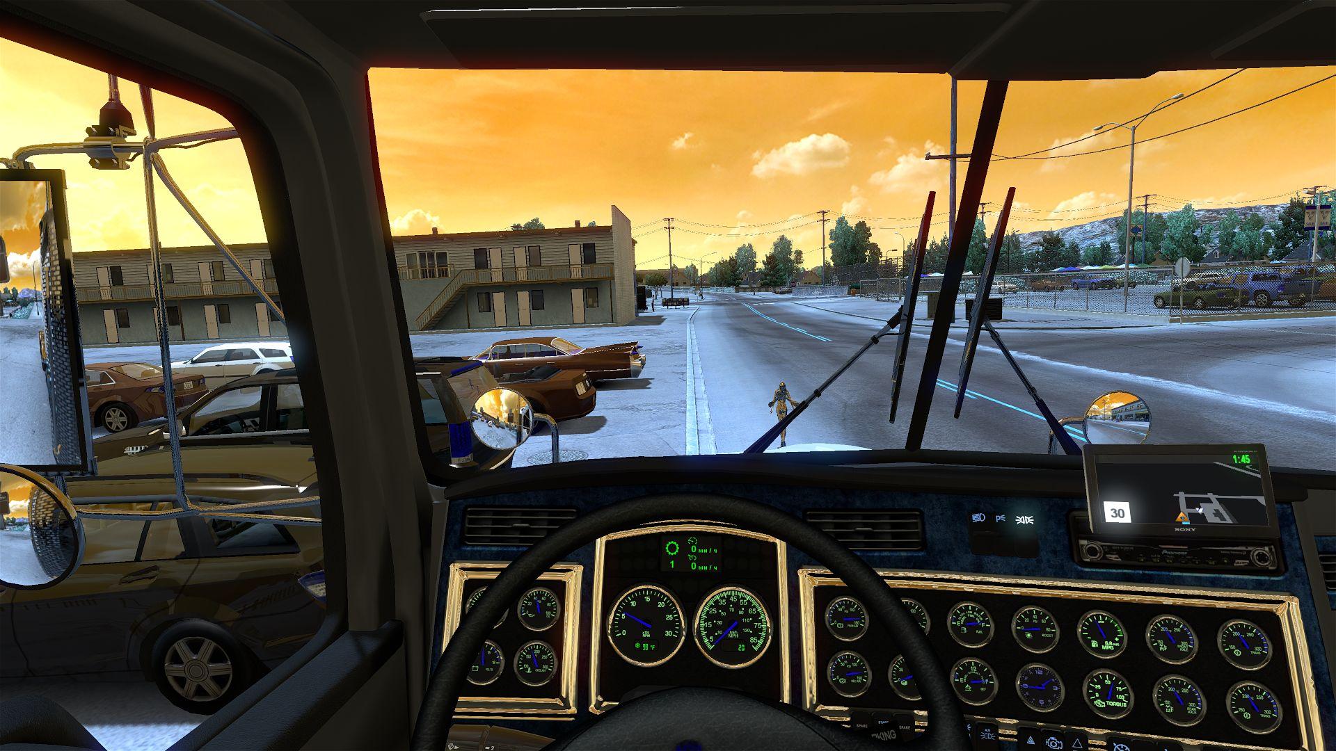 Kenworth T800 + Interior v1.0 for ATS