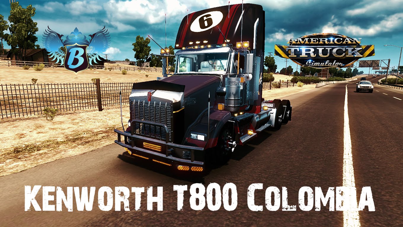 Kenworth T800 Colombia + Interior v1.0