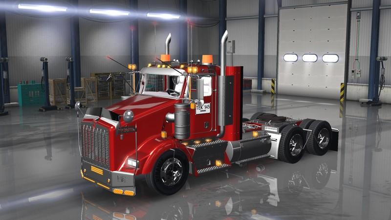 Kenworth T800 Colombia + Interior v1.0