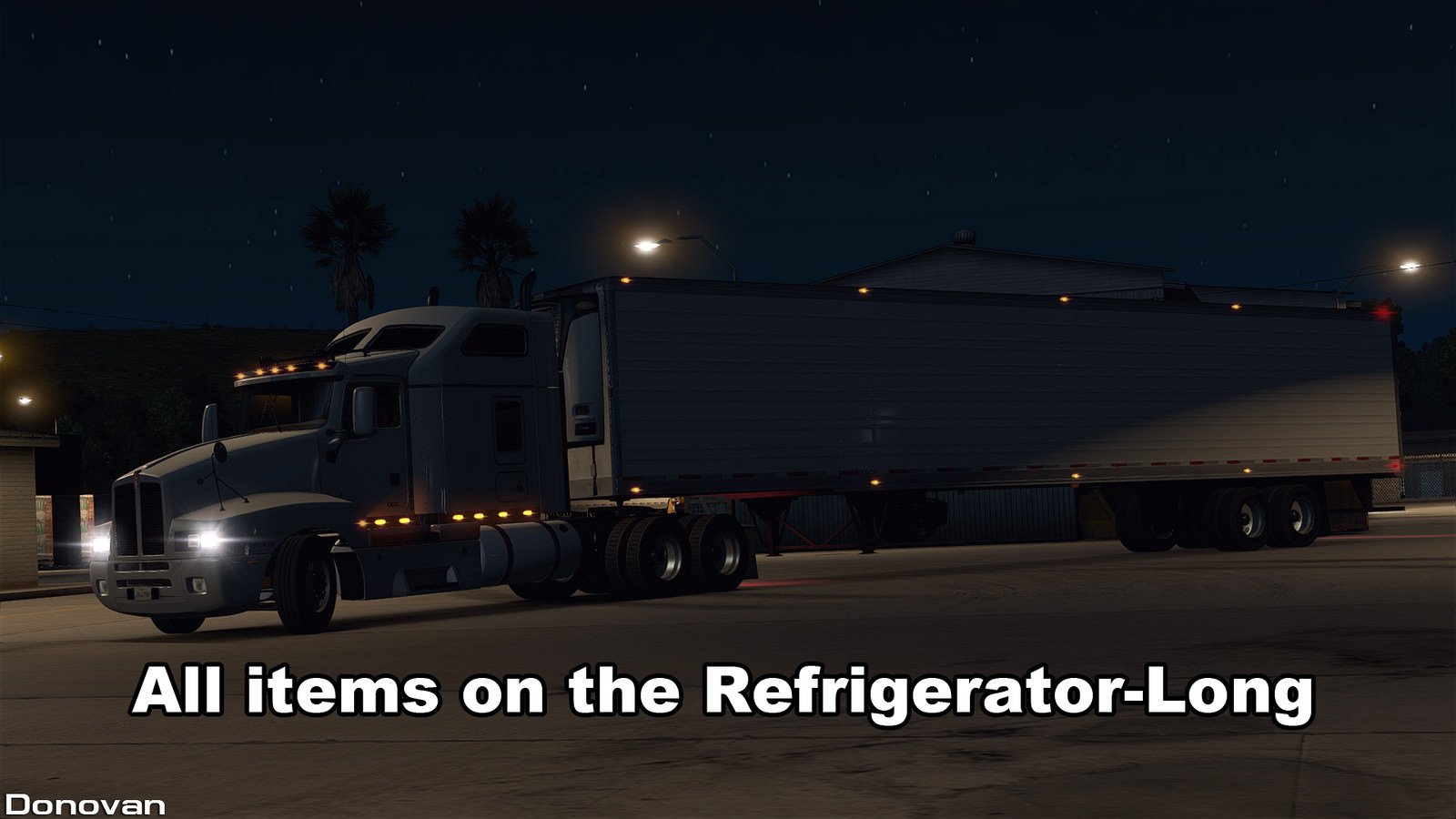 All Items on the Refrigerator Long