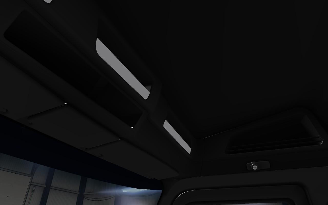 Black / White Interior for Peterbilt 579 v1.0