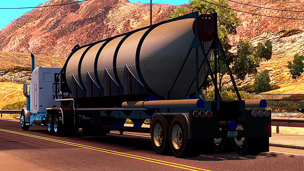 Standalone Long Cistern Trailer v1.0 for ATS