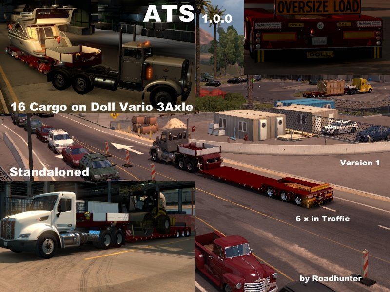 Doll Vario 3 Axle Trailer v 1.0