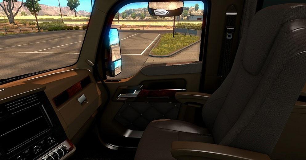 Kenworth T680 Brown Interior v1.0
