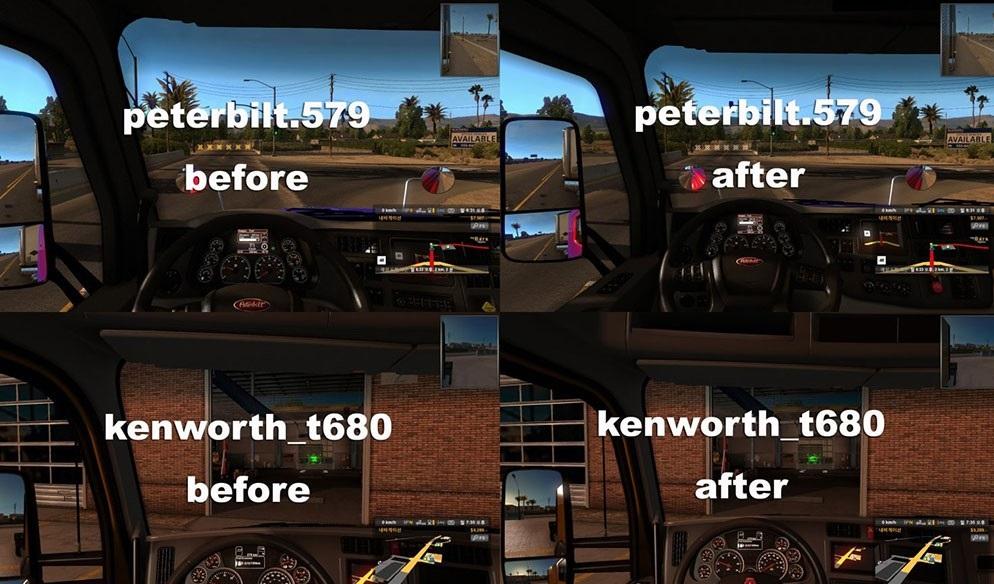 Interior Camera Mod v1.1 for ATS