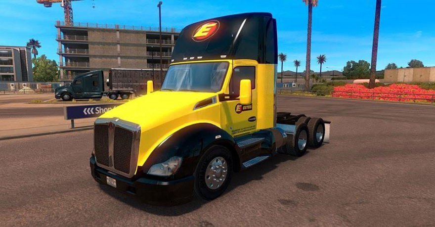 "Estes Trucking" Skin for Kenworth 680 Day Cab