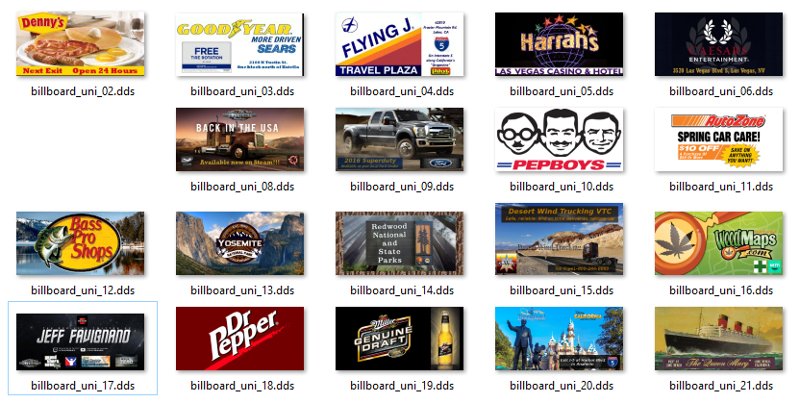 Billboard Signs Mod v1.1