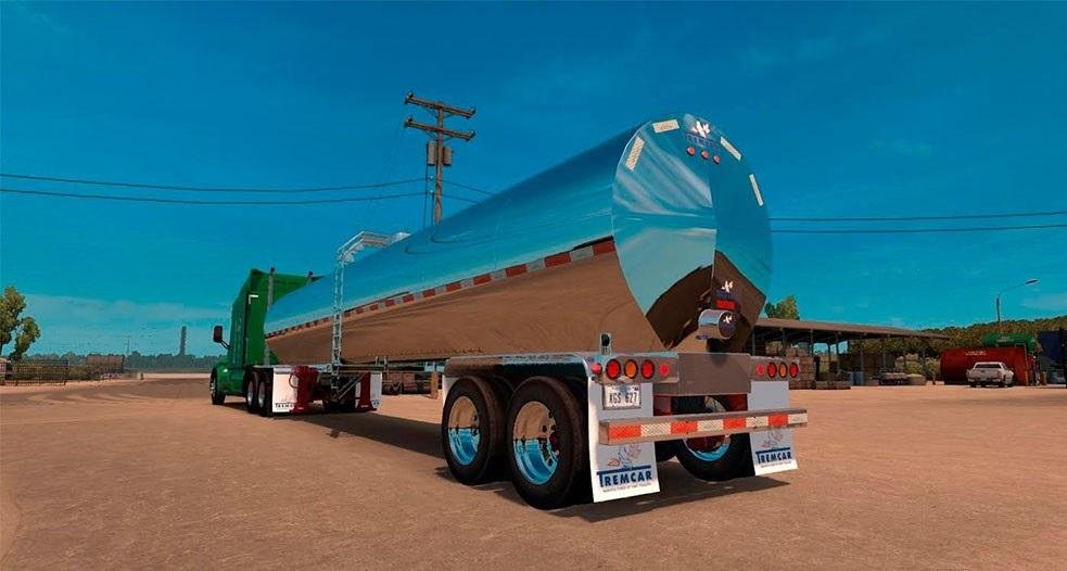 Tremcar Milk Trailer Fixed by Solaris36