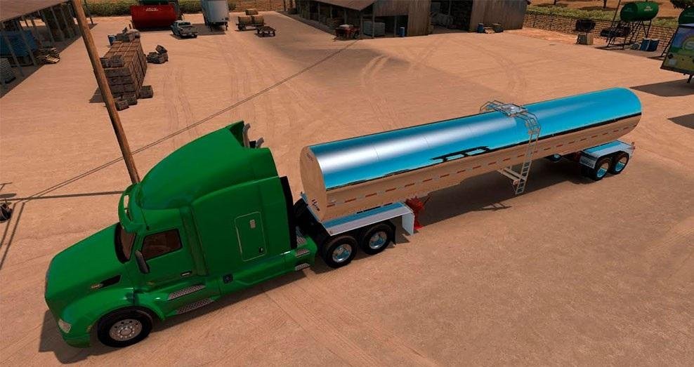 Tremcar Milk Trailer Fixed by Solaris36