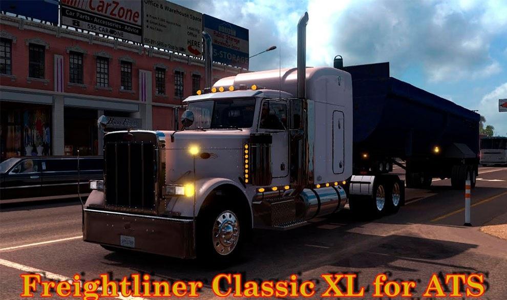 Freightliner Classic XL + Interior v1.0 (Edit by H.Trucker)