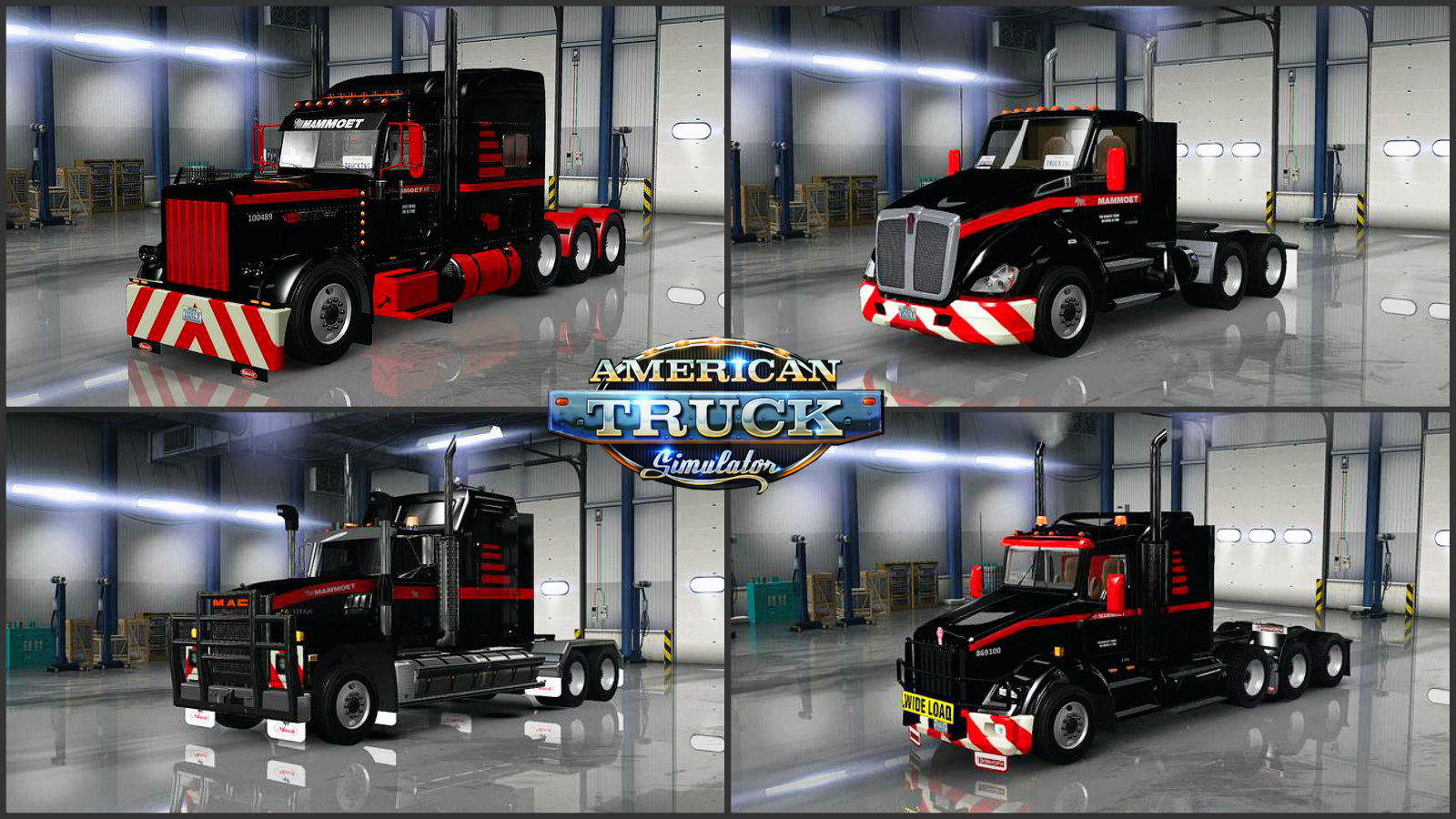 Mammoet USA Skin Pack v1.0 for ATS