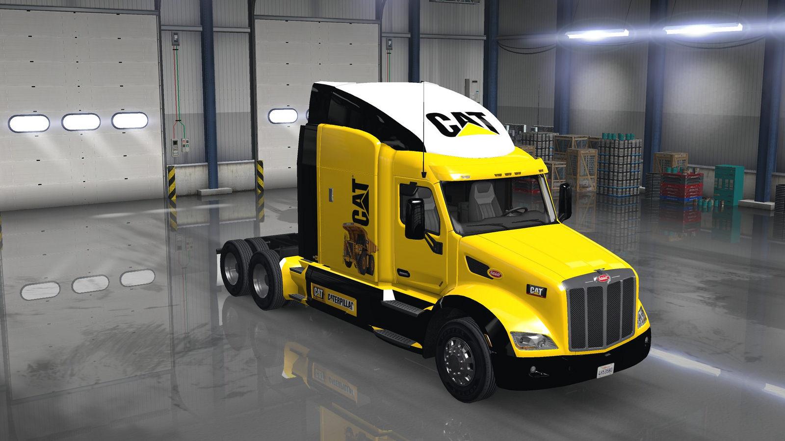 Caterpillar Skin for Peterbilt 579 v1.0 by jaws
