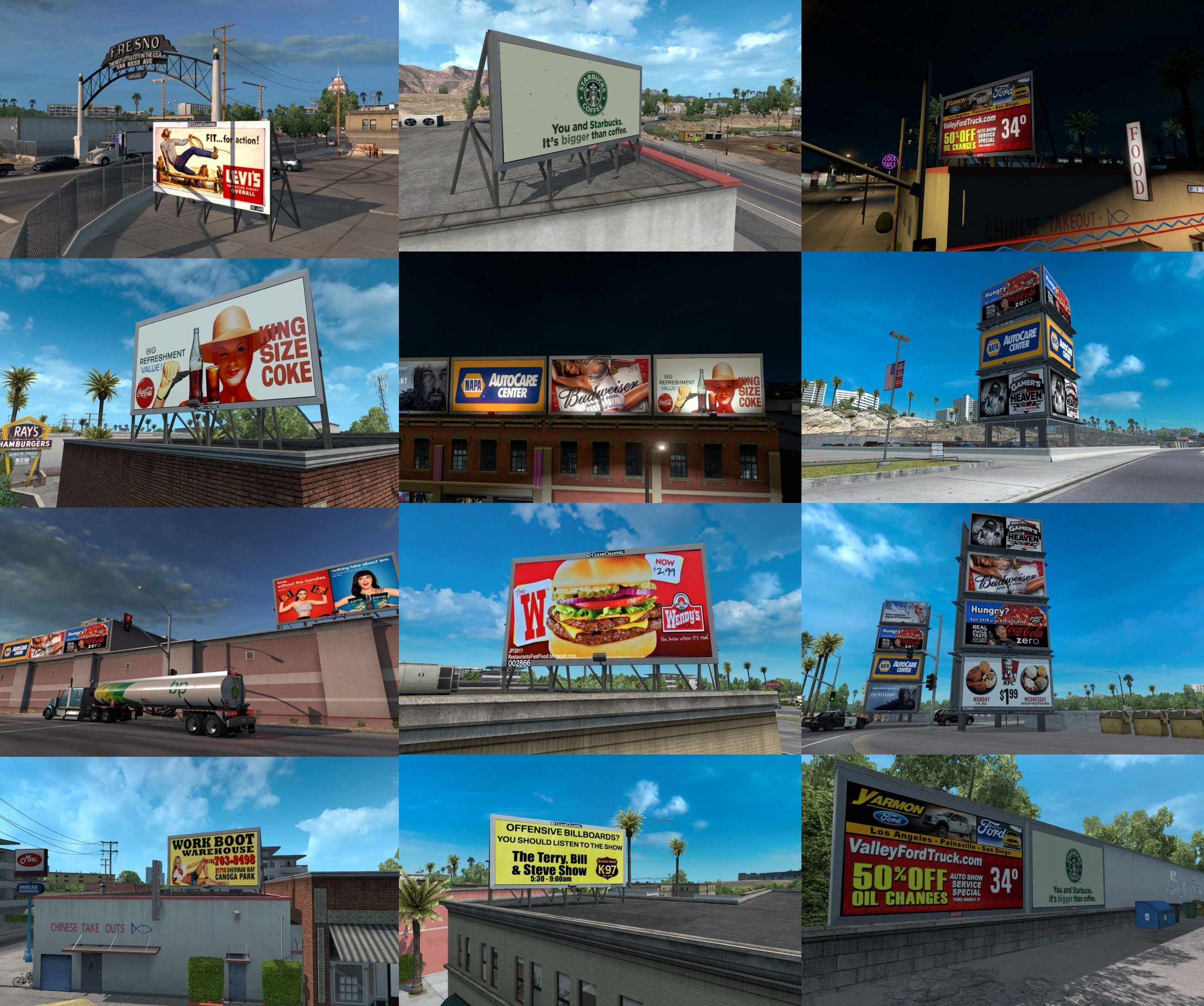 New USA Billboards v1.0