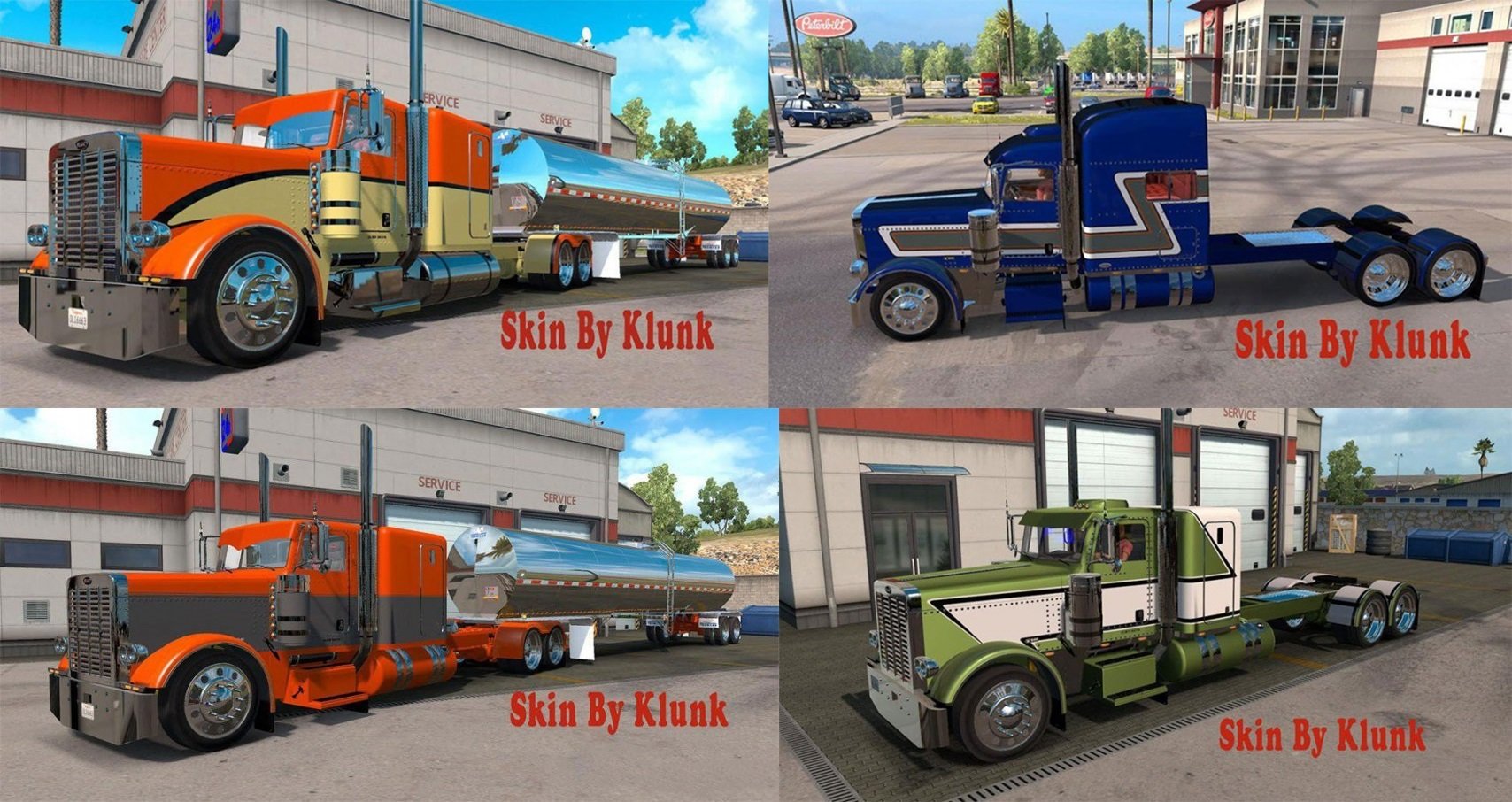 Peterbilt 389 Skinpack by Klunk