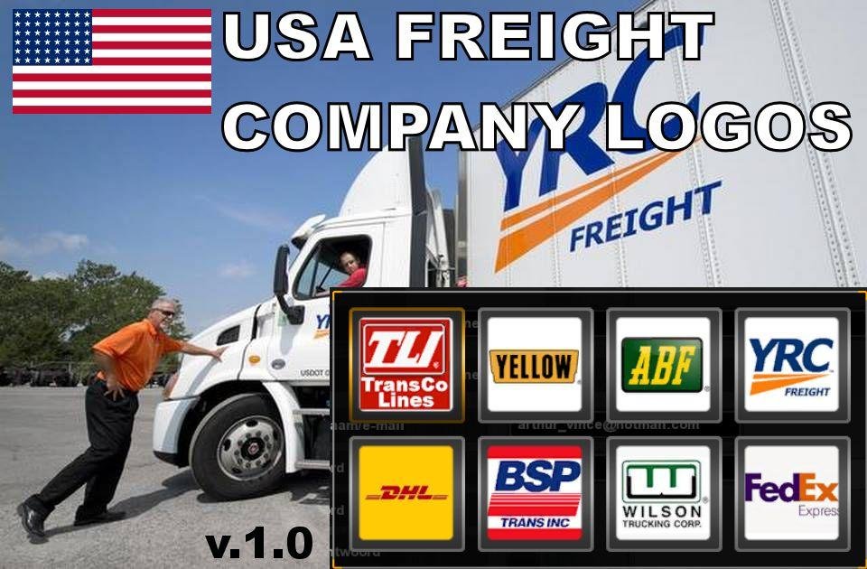 USA Freight Company logos v1.0