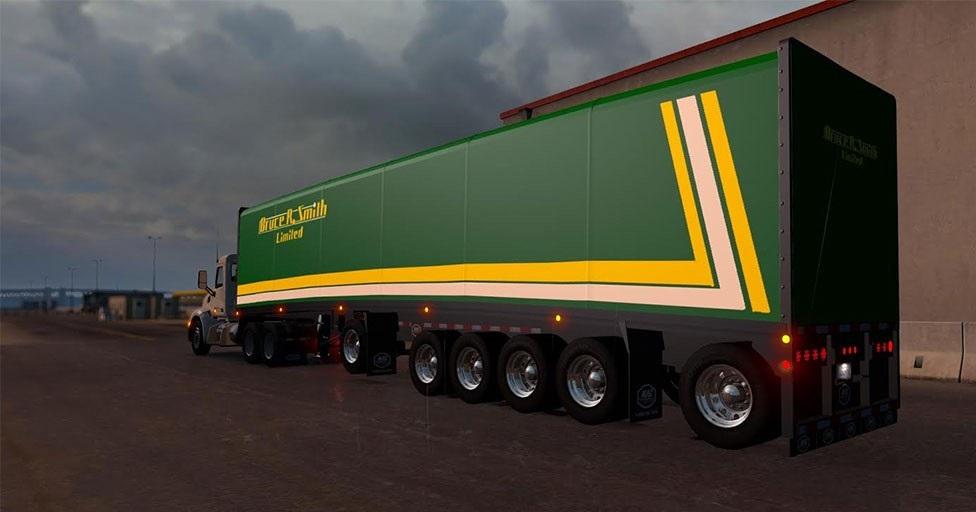 Trailer Mac Curtain Multiaxles v1.0 for ATS