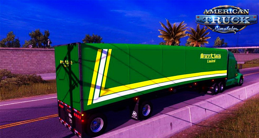 Trailer Mac Curtain Multiaxles v1.0 for ATS