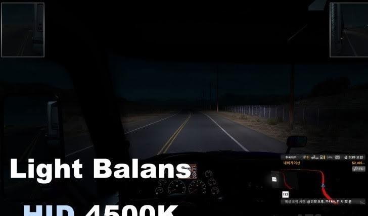 Headlights Balance v1.2 for ATS