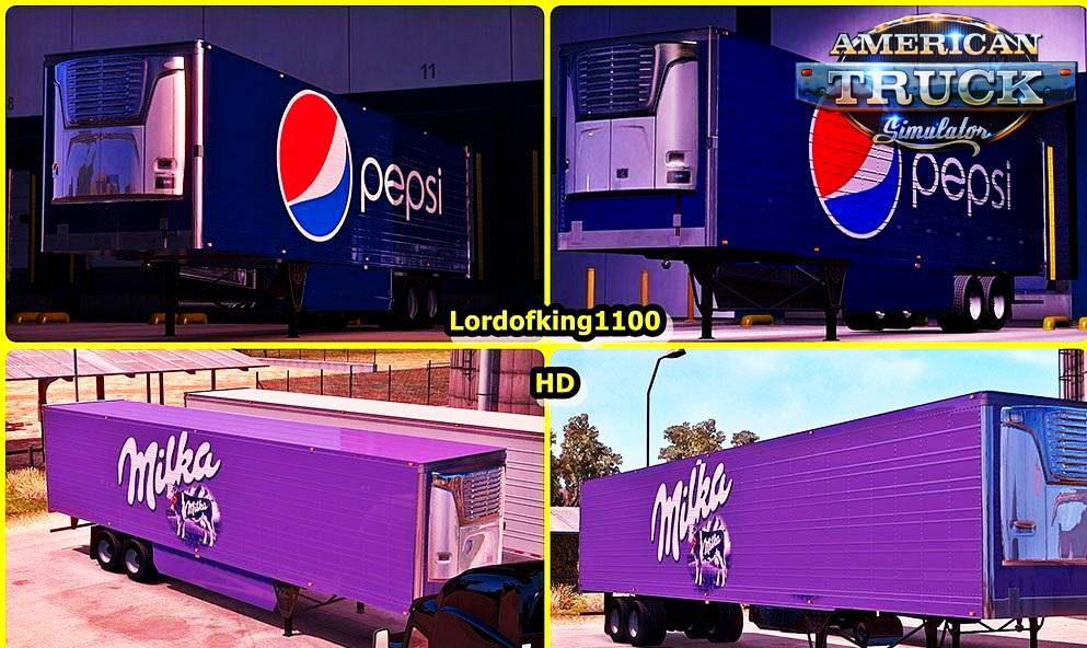 International Trailers Pack v1.0 for ATS