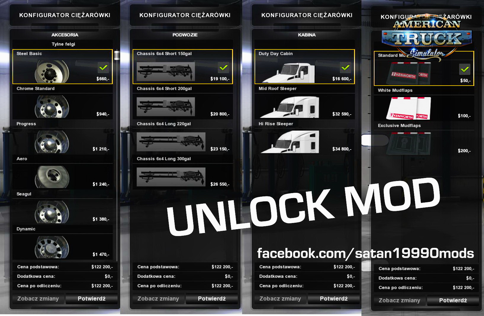 Unlock mod v1.1 by satan19990