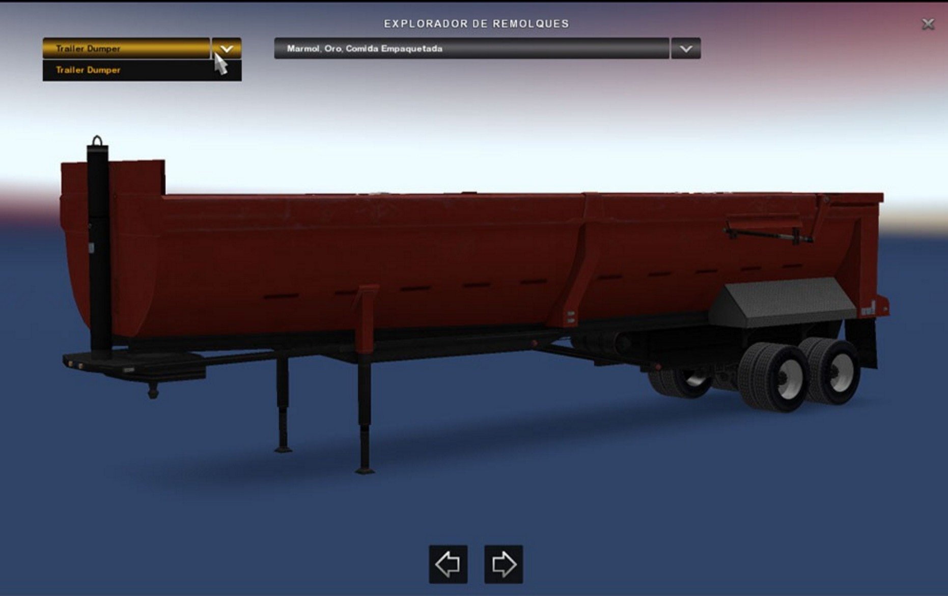 All Dump Trailers & Cargo Mod