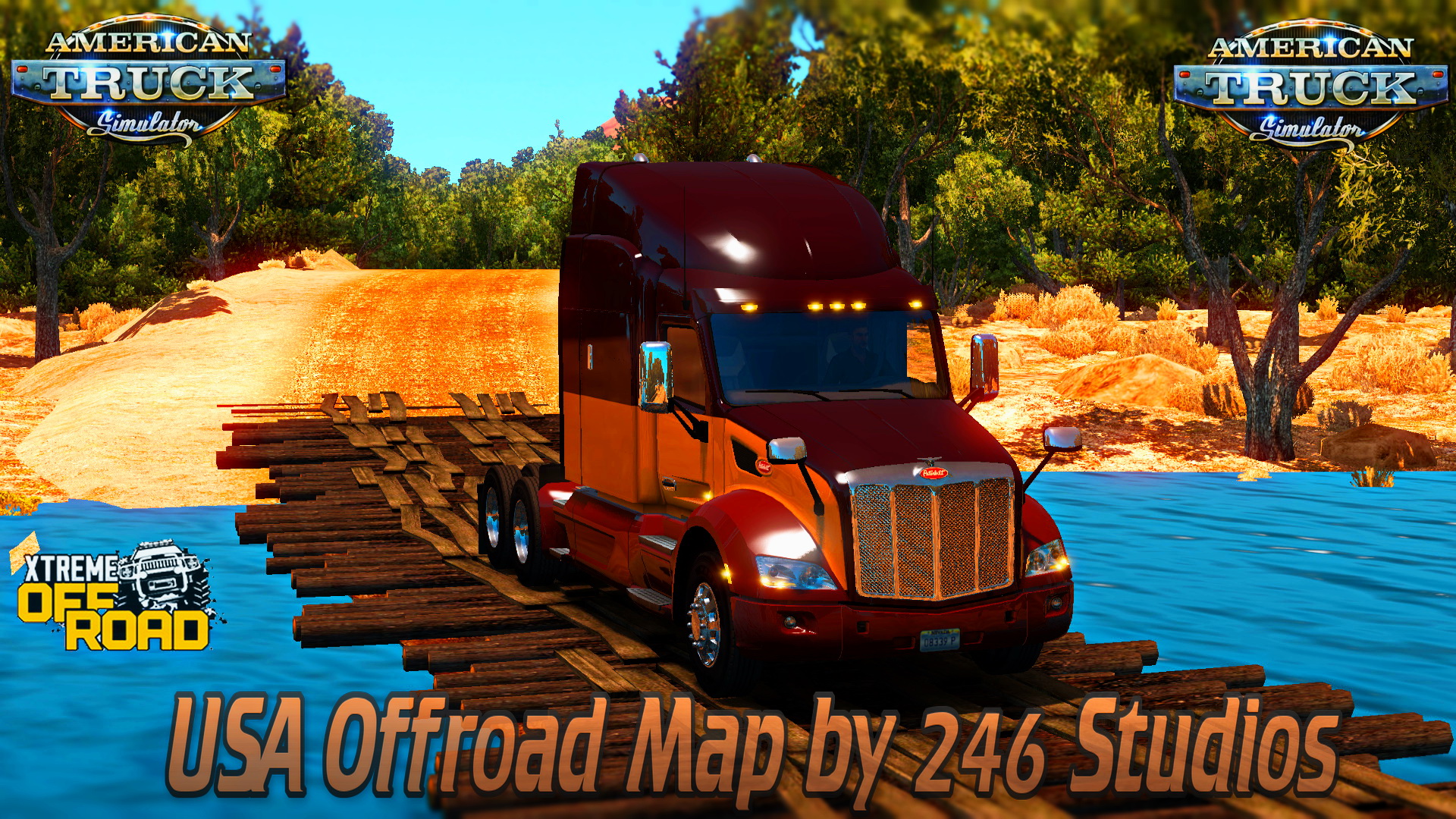 USA Offroad Map by 246 Studios for ATS (American Truck Simulator)