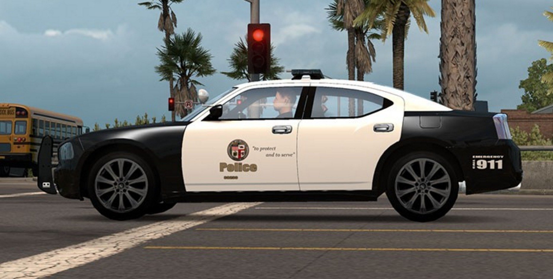 AI Police Dodge Charger