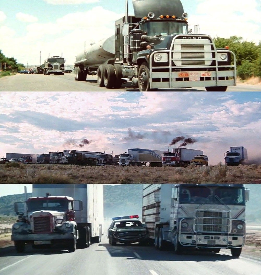 ATS Boot Screen with the Wallpaper from the Movie Convoy