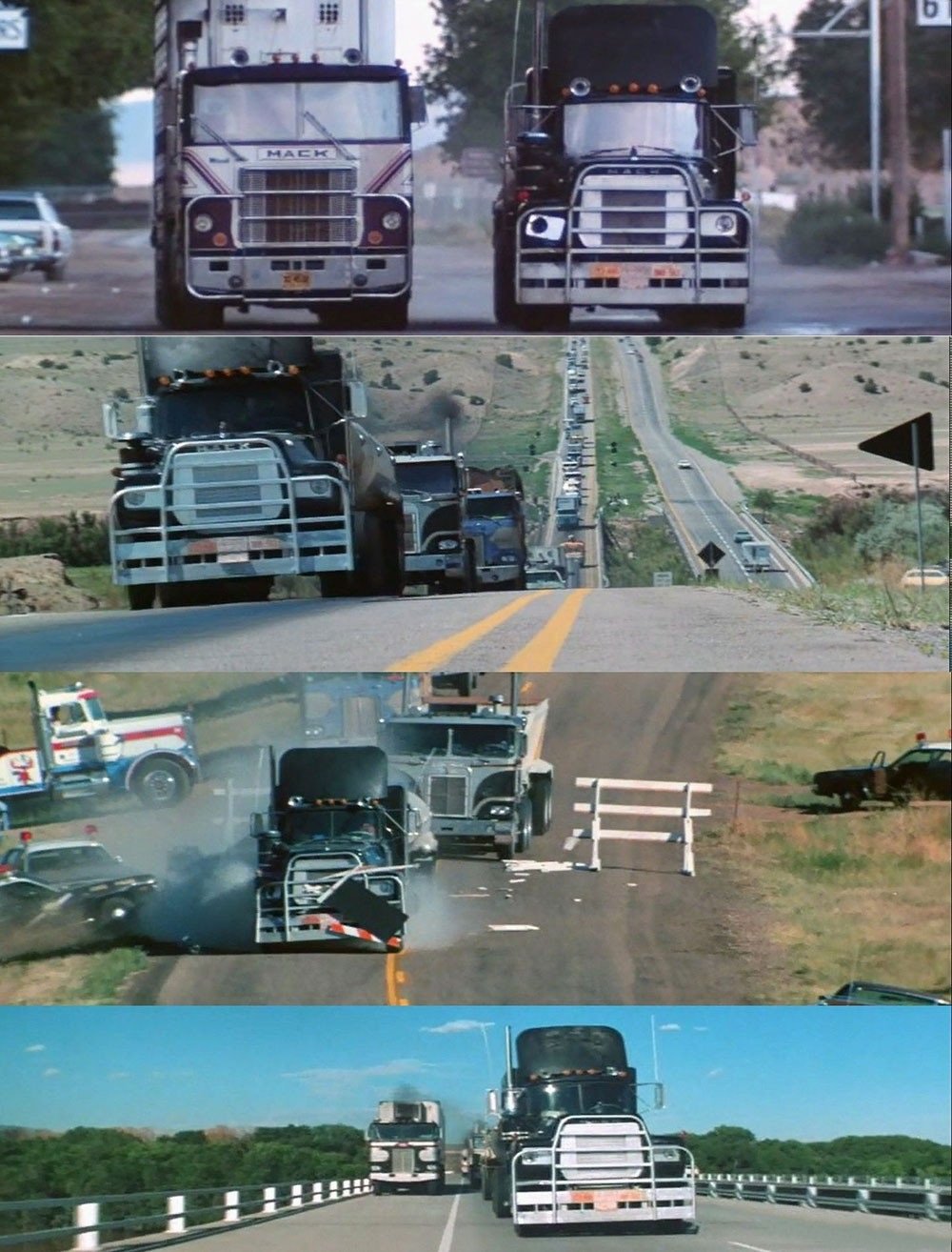 ATS Boot Screen with the Wallpaper from the Movie Convoy