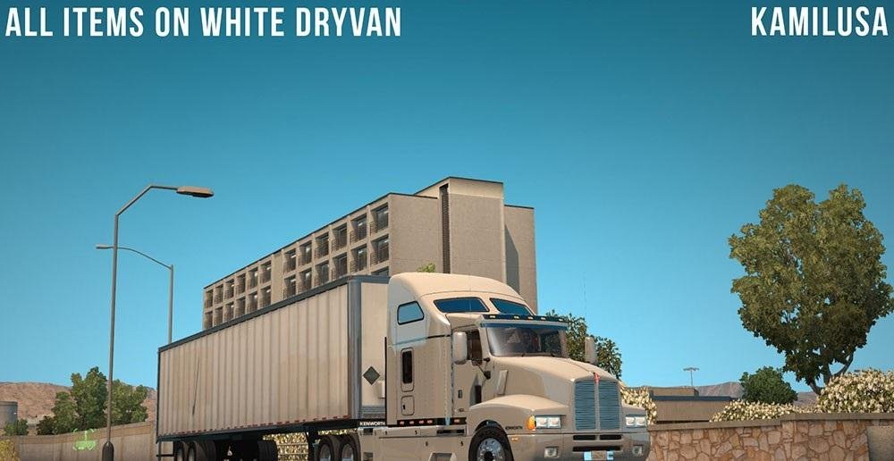 All Items on White Dryvan Long v.1