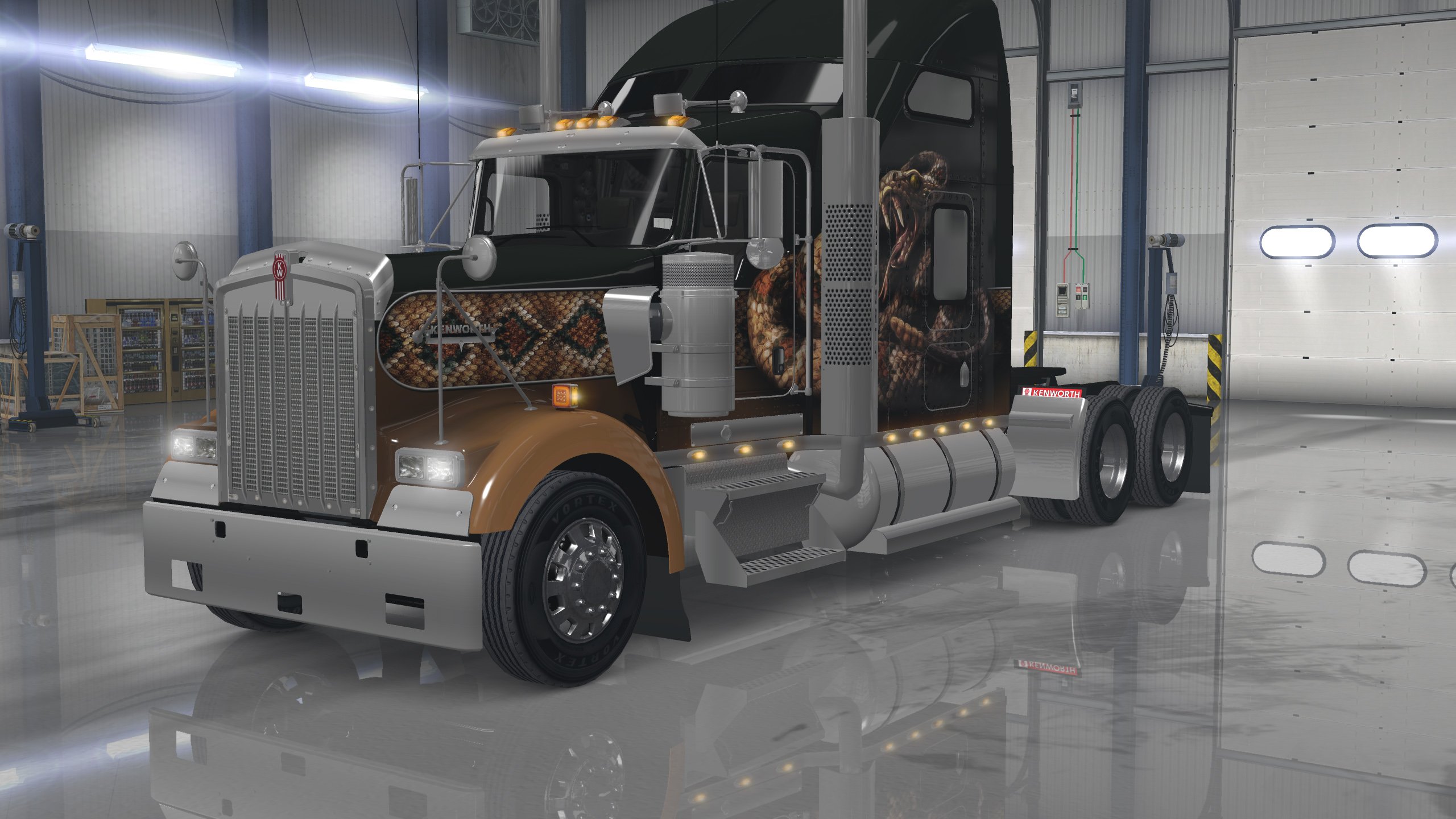 Kenworth W900 Interior/Exterior rework