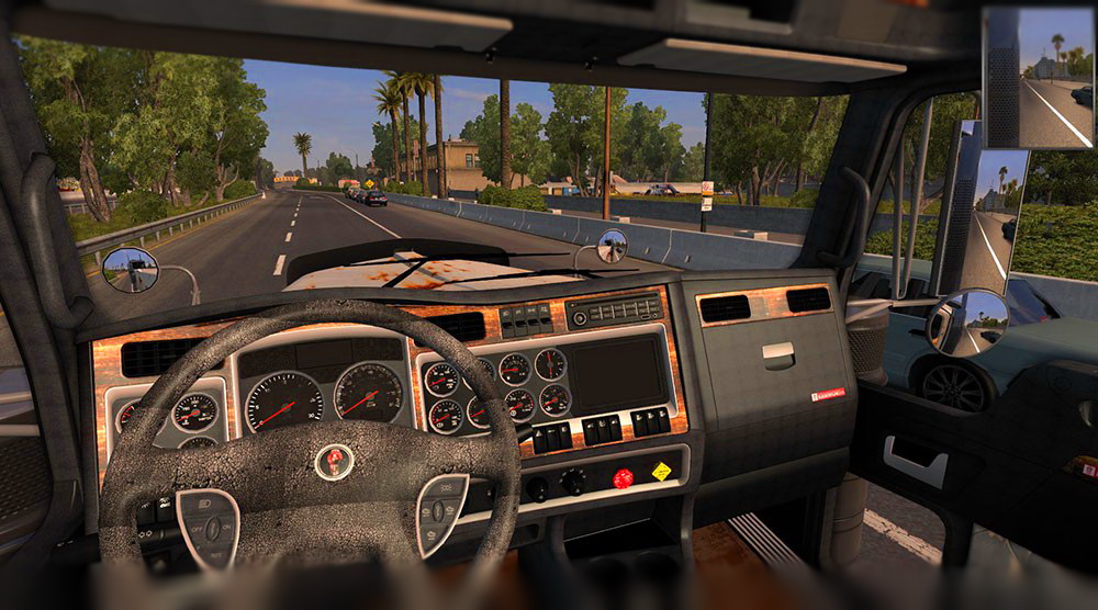 Kenworth W900 Rusted Skin + Matching Interior v1.0