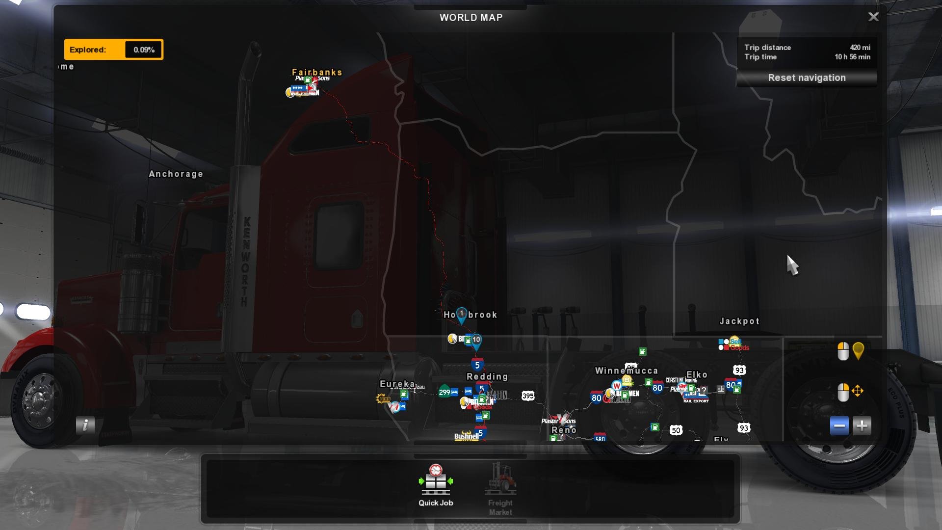 ATS USA Offroad Map and Alaska by 246 Studios