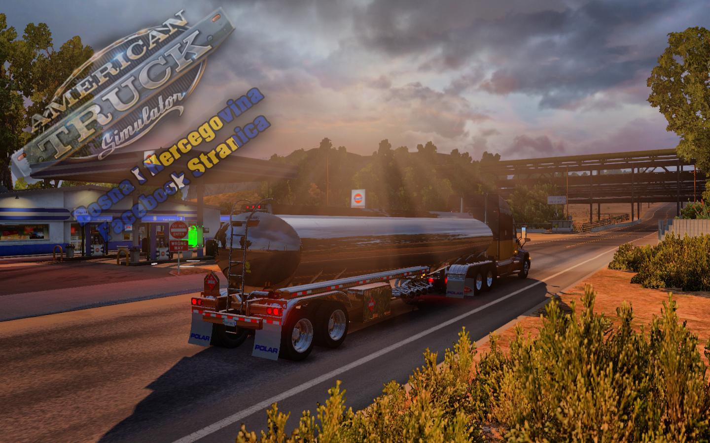 USA Fuel Tanker Trailer v1.0 by GamerHacker