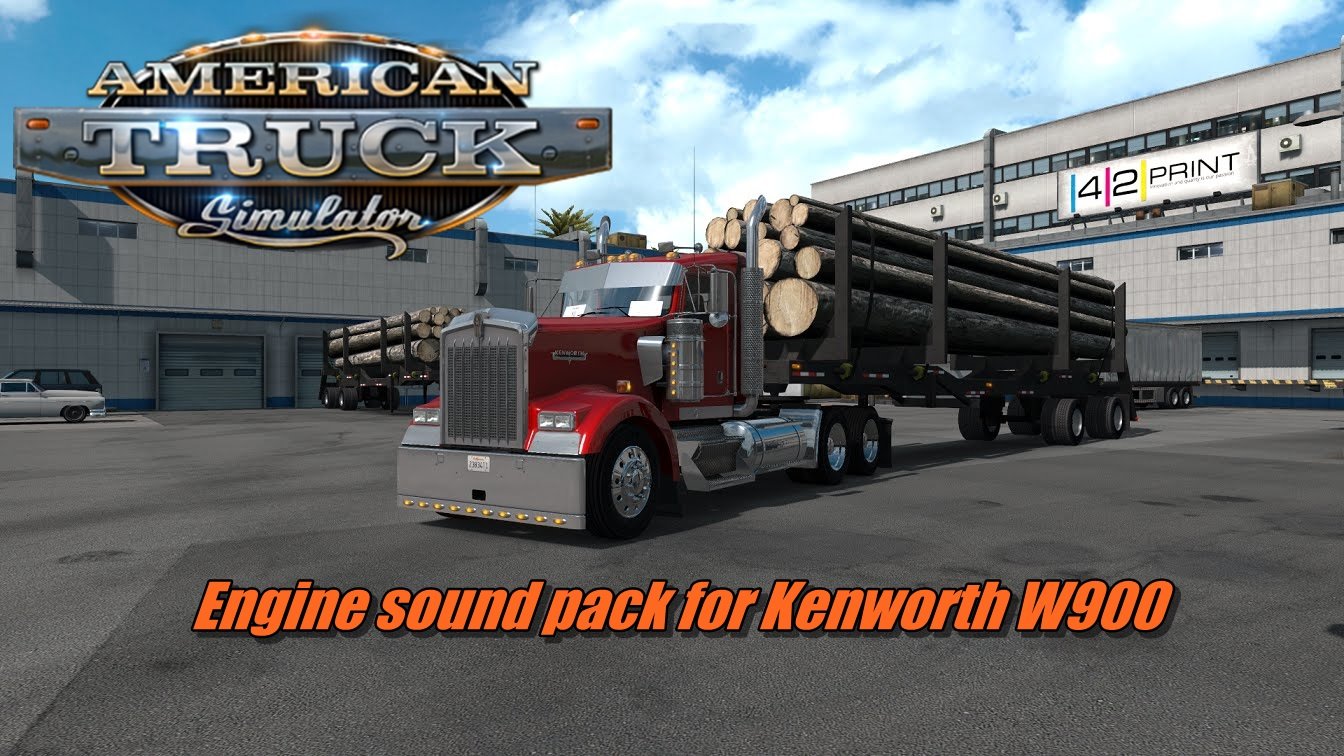 Engine sound pack for Kenworth W900