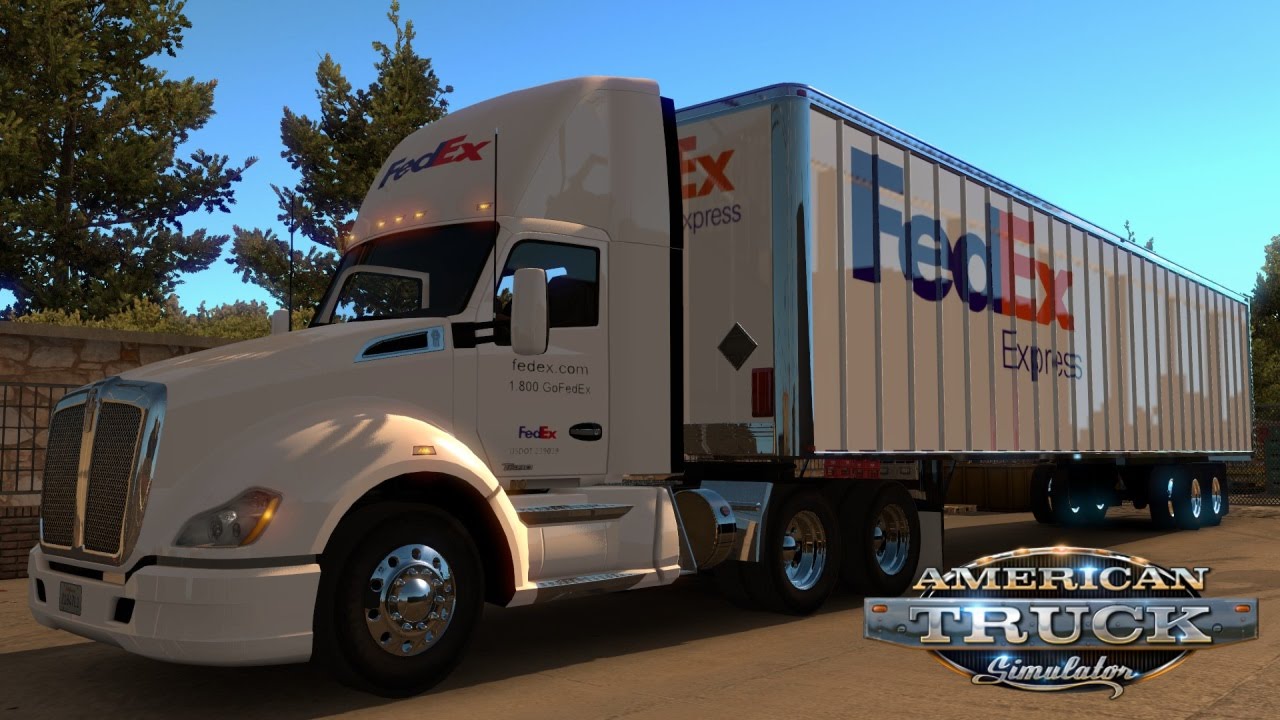 Kenworth T680 - FedEx Combo