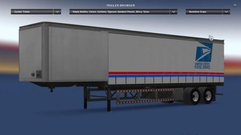 USPS Trailer Skin v1.0 USPS Trailer Skin v1.0