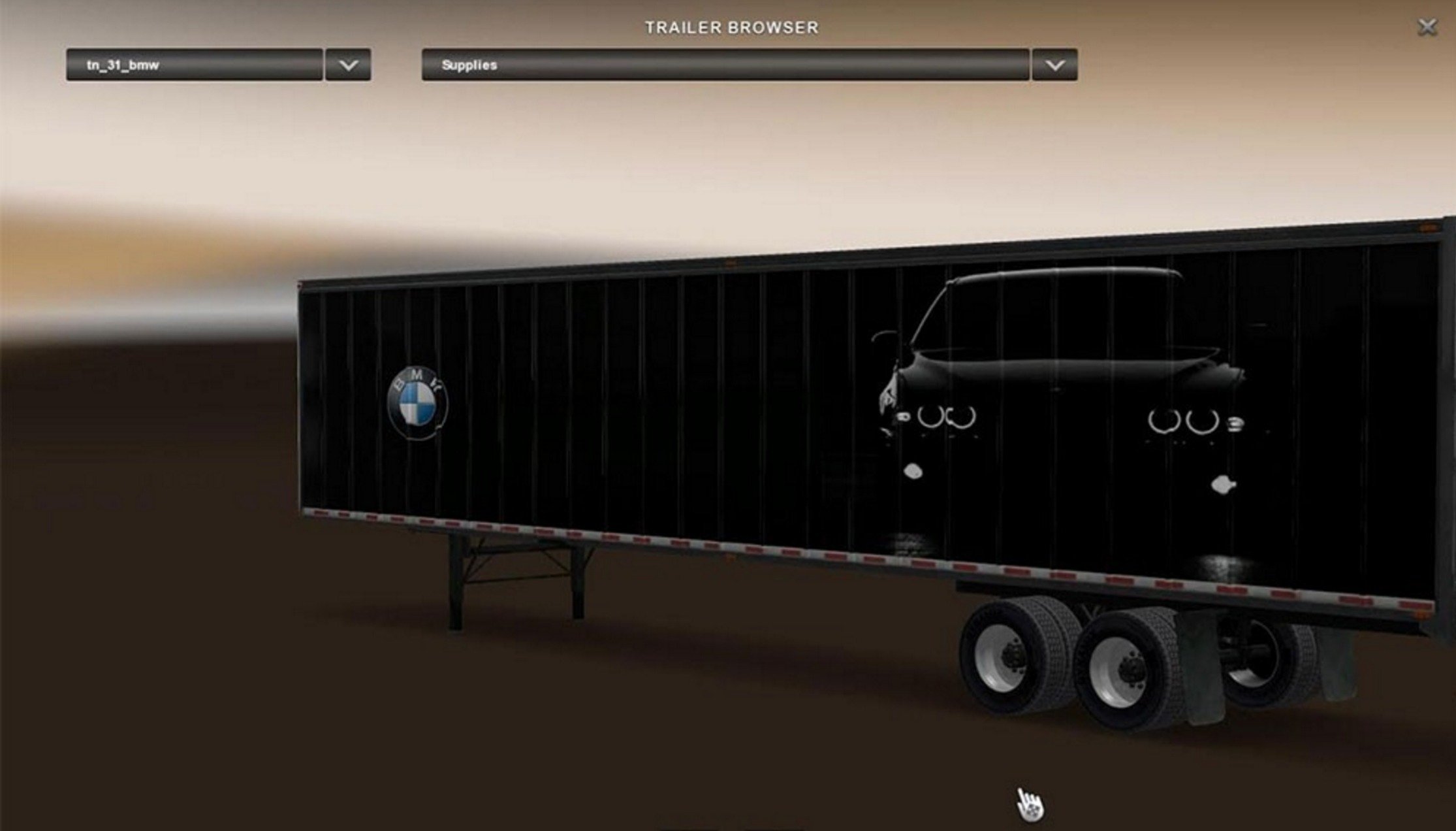 BMW LongBox Trailer (Standalone)