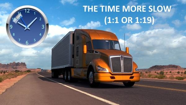 THE TIME MORE SLOW (1:1 OR 1:19)