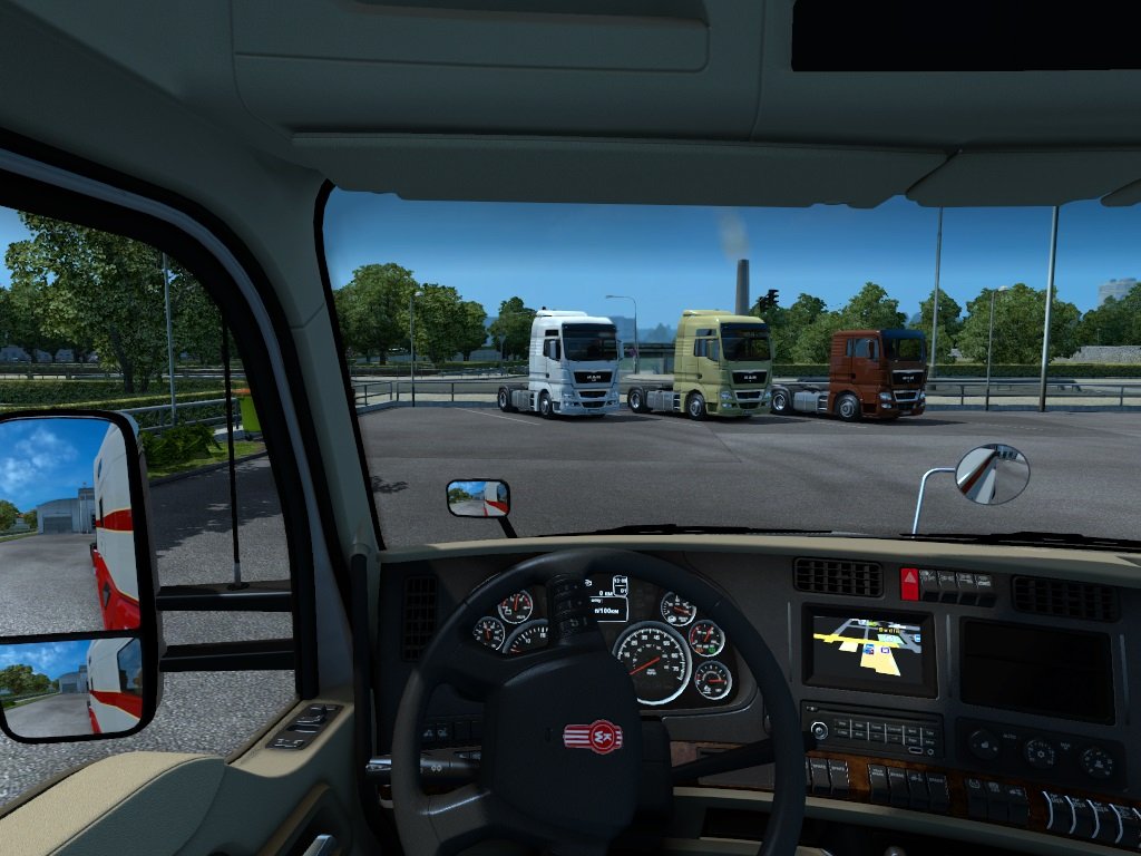 Fixed mirrors for Kenworth T680