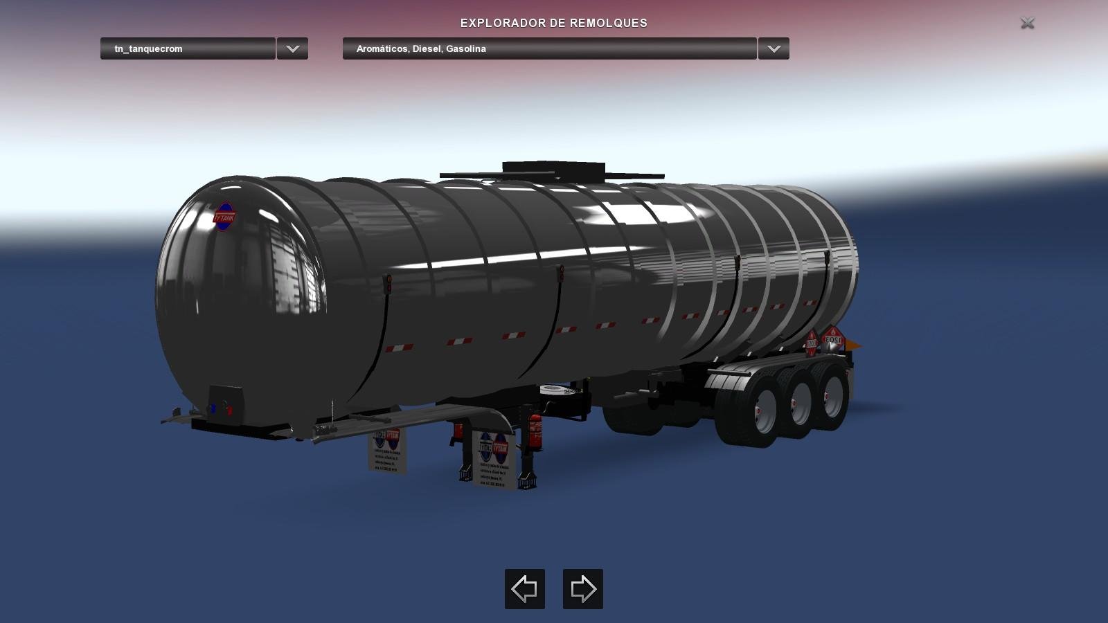 ”Chrome” Tanker Trailer