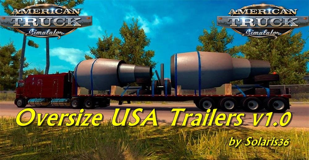 Oversize USA Trailers v1.0 by Solaris36