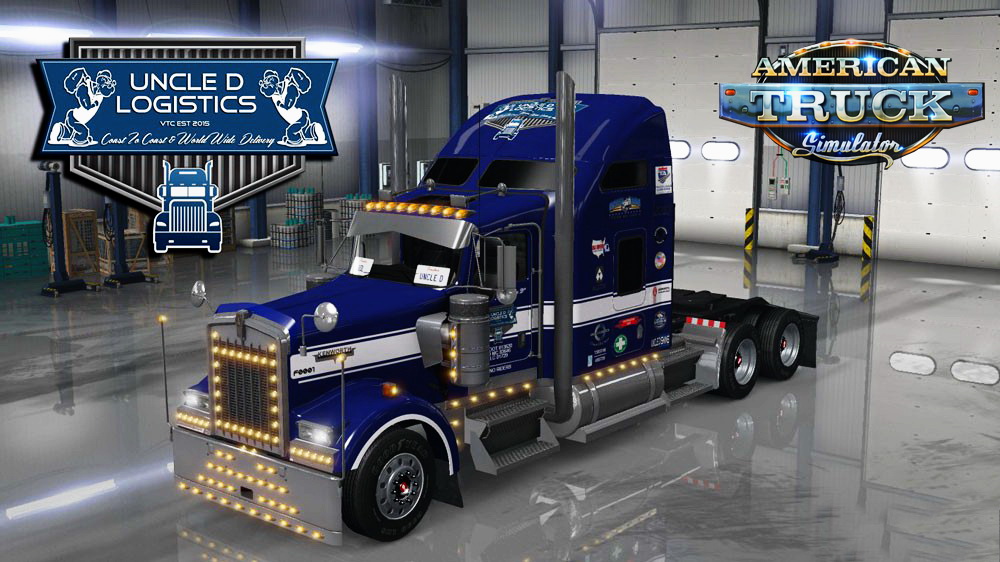 Uncle D Logistics SKin for  Kenworth W900