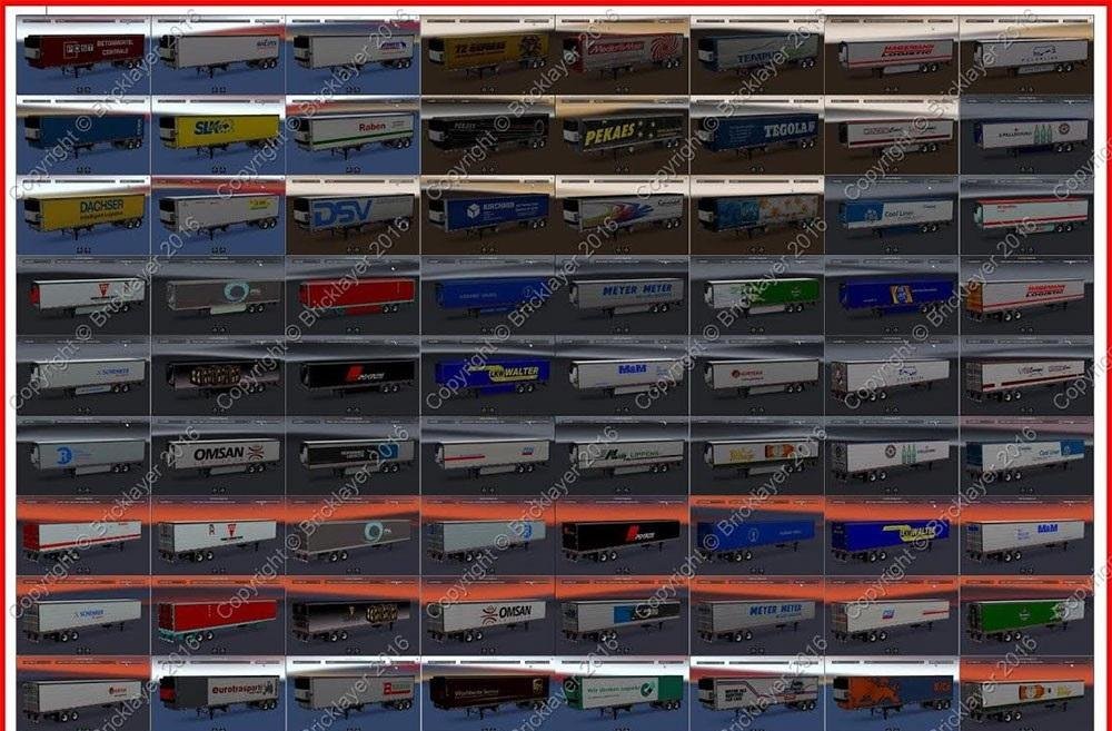 ATS-All Trailers Pack v.1.0.1 by Bricklayer