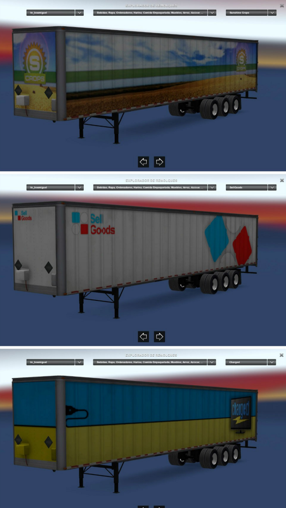 Box 3 Axles Standalone Trailers