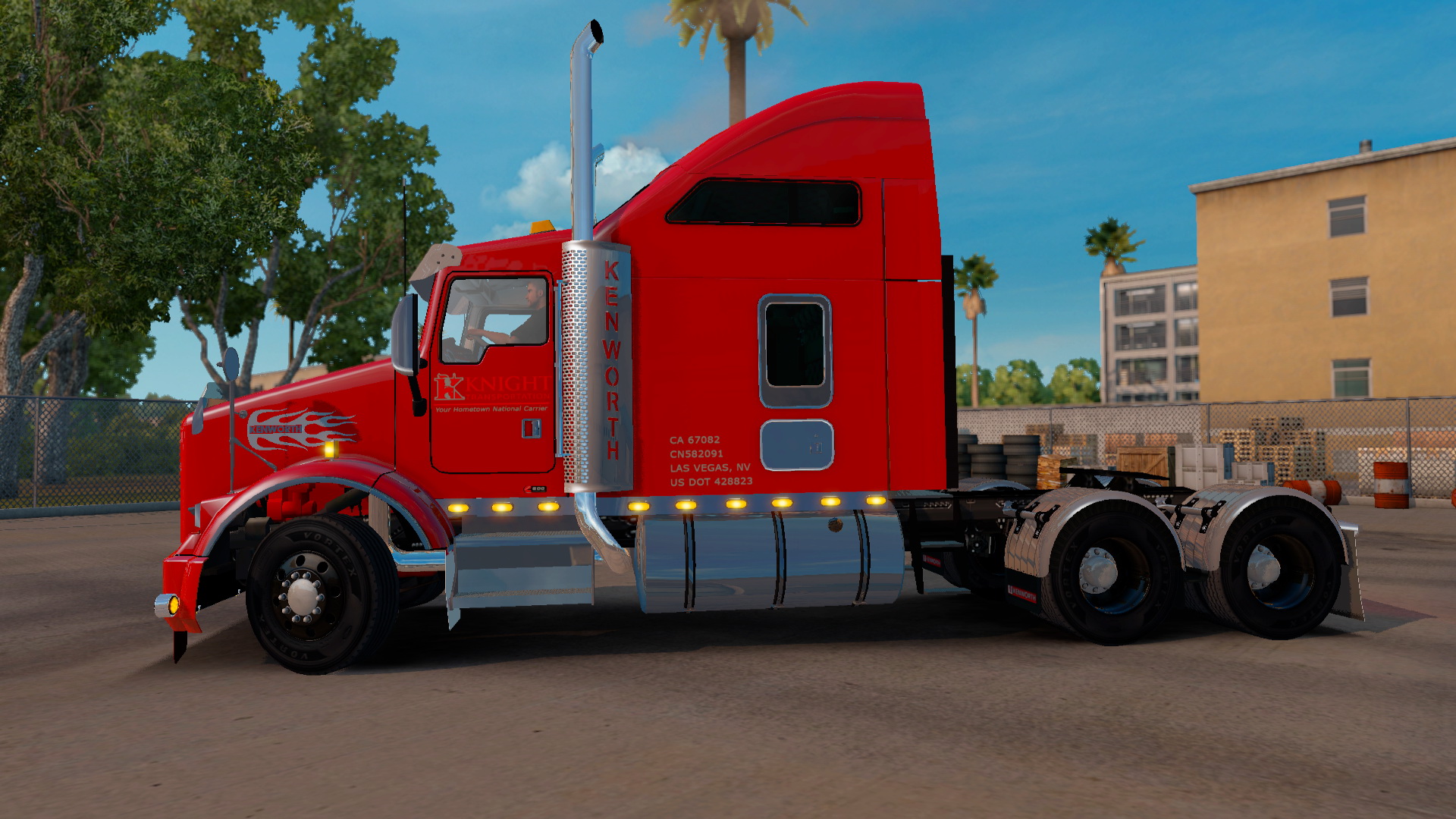 Kenworth T800 + Interior v1.2.1