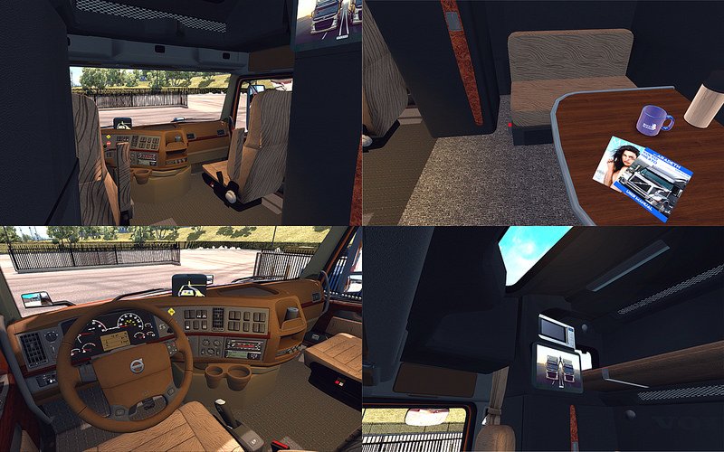 Volvo VNL 670 v1.4.1 for ATS by Aradeth