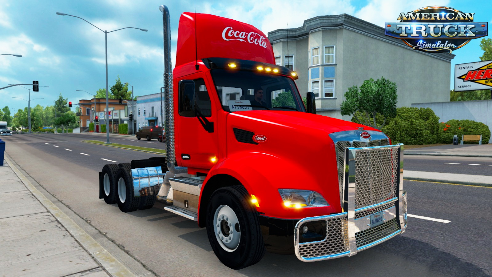 Coca-Cola Skin for Peterbilt 579 v1.0 by BarbootX