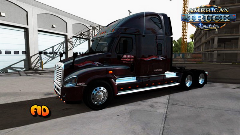 Millis Transfer Inc. Skin for Freightliner Cascadia v1.0 by Fid